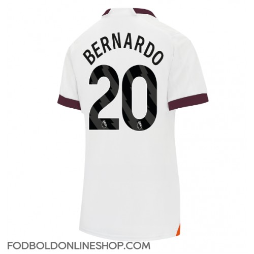 Manchester City Bernardo Silva #20 Udebanetrøje Dame 2023-24 Kortærmet